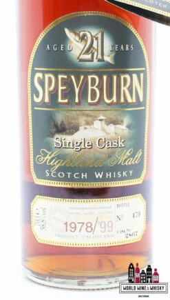 Speyburn 21 Years Old 1978 1999 - Single Cask - Cask 2867 58.8% (in Luxury Case) 8 Speyburn 21 Years Old 1978 1999 - Single Cask - Cask 2867 58.8% (in Luxury Case) -Drank Sale Winkel speyburn speyburn 21 years old 1978 1999 single ca 2