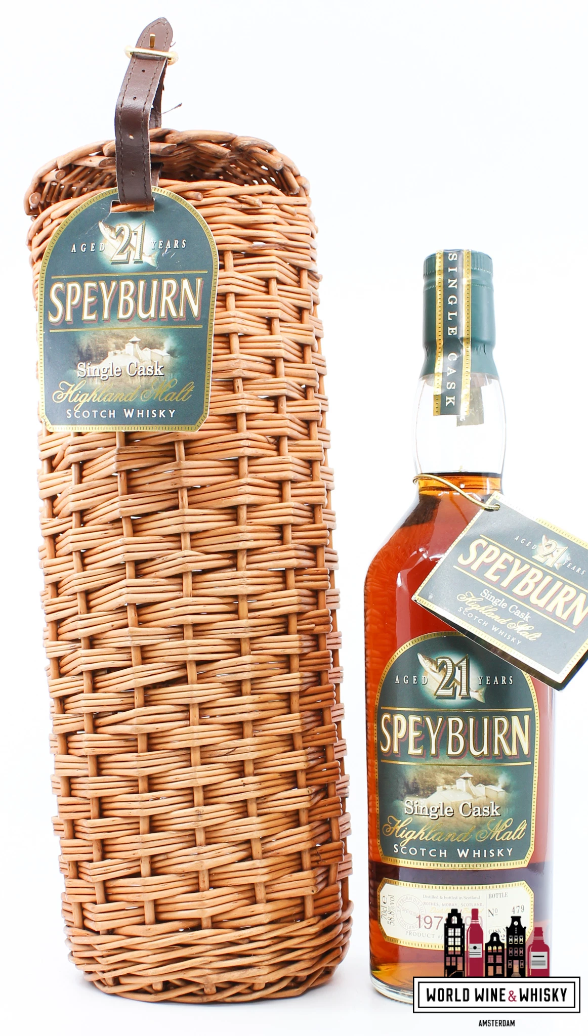 Speyburn 21 Years Old 1978 1999 - Single Cask - Cask 2867 58.8% (in Luxury Case) 3 Speyburn 21 Years Old 1978 1999 - Single Cask - Cask 2867 58.8% (in Luxury Case)