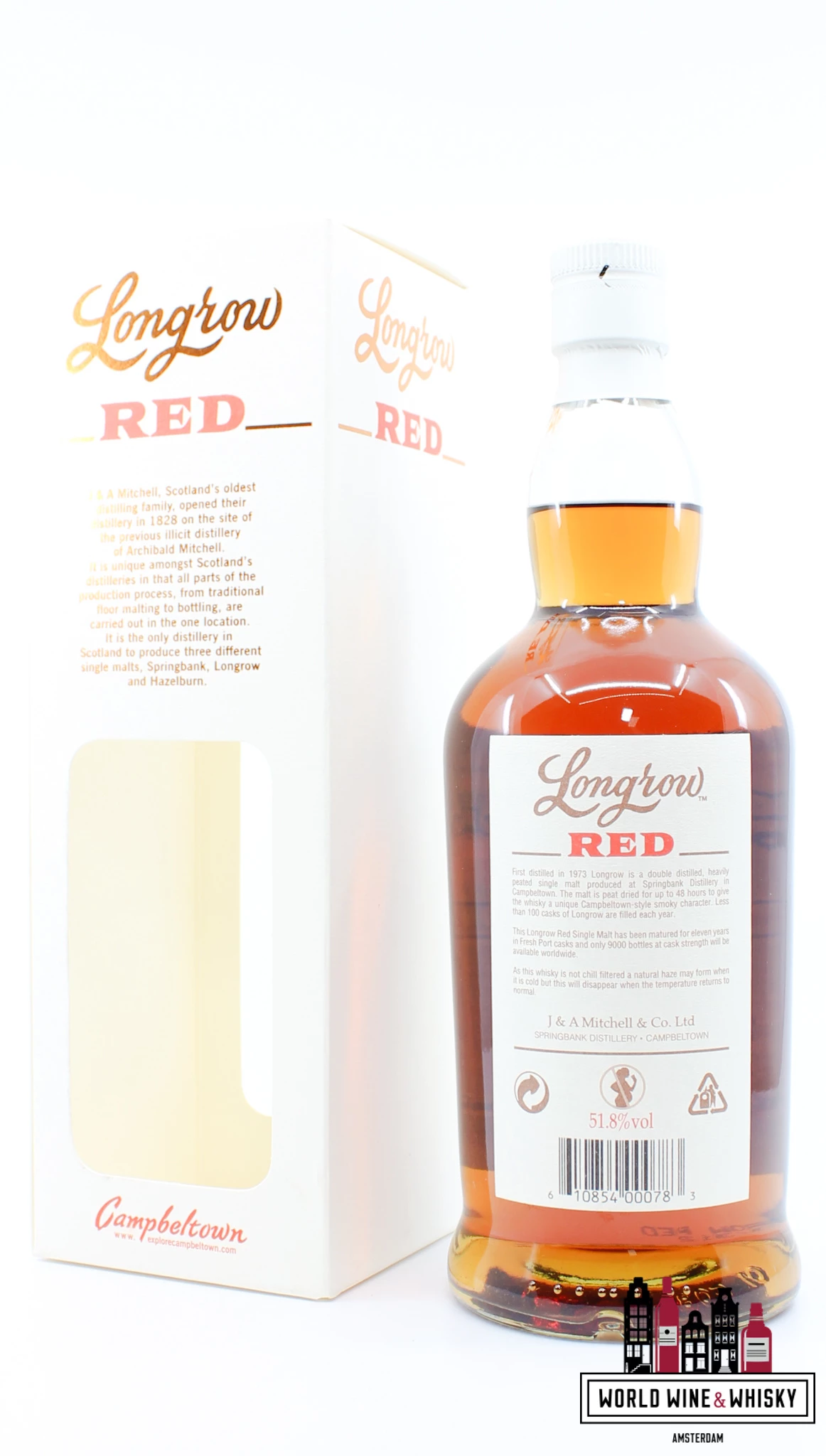 Longrow Red 11 Years Old 2014 - Fresh Port Casks (Springbank) 51.8% (1 Of 9000) 4 Longrow Red 11 Years Old 2014 - Fresh Port Casks (Springbank) 51.8% (1 Of 9000) - Image 2