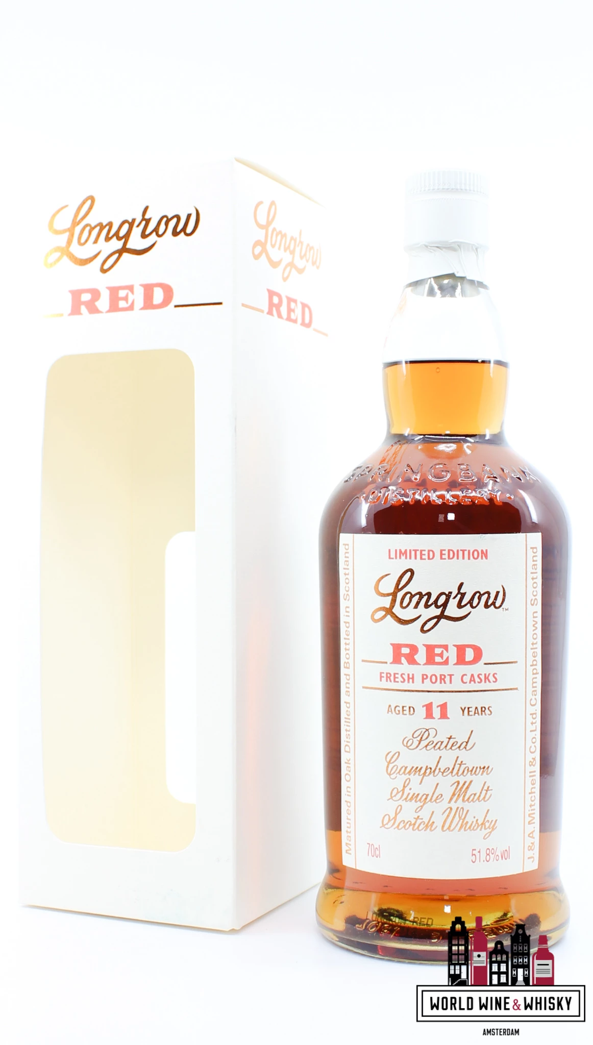Longrow Red 11 Years Old 2014 - Fresh Port Casks (Springbank) 51.8% (1 Of 9000) 3 Longrow Red 11 Years Old 2014 - Fresh Port Casks (Springbank) 51.8% (1 Of 9000)