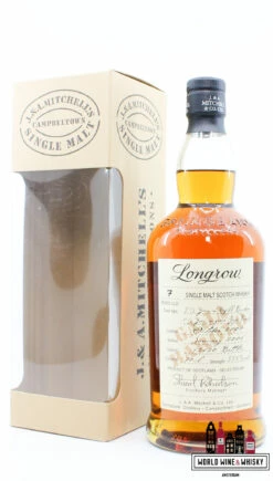 Longrow (Springbank) 7 Years Old 2000 2008 - Gaja Barolo - Wood Expressions Series 55.8% (1 Of 12120)