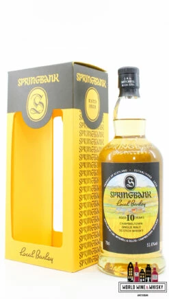 Springbank 10 Years Old 2011 2021 - Local Barley 51.6% (1 Of 15000) - New