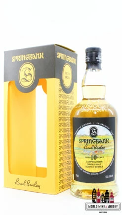 Springbank 10 Years Old 2011 2021 - Local Barley 51.6% (1 Of 15000) - Margin