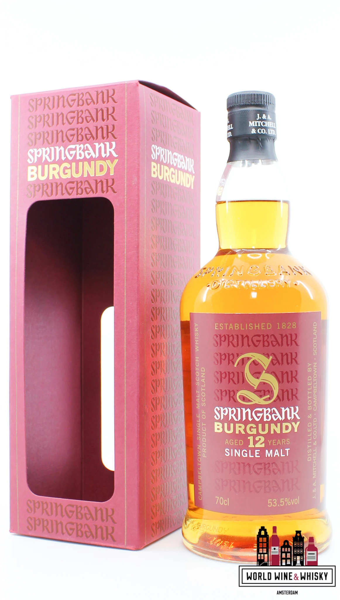 Springbank 12 Years Old 2003 2016 - Burgundy 53.5% (1 Of 10260) 3 Springbank 12 Years Old 2003 2016 - Burgundy 53.5% (1 Of 10260)
