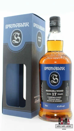 Springbank 17 Years Old 2002 2020 - Madeira Wood - Blue/Black Edition 47.8% (1 Of 9200)