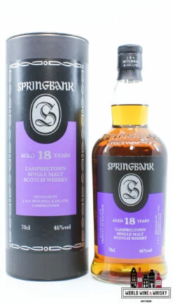 Springbank 18 Years Old 2021 - Purple/Back Edition 46% (new)