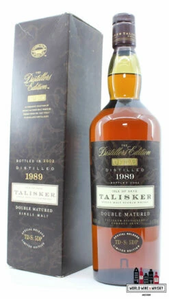 Talisker 1989 2002 - The Distillers Edition - Double Matured - TD-S: 5 DP 45.8% 1000ml (1 Litre)