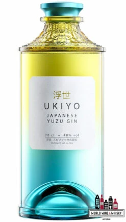 Ukiyo Japanese Yuzu Gin 40%