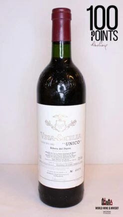 Vega-Sicilia Unico Ribera Del Duero 1962 (100 Parker Points)
