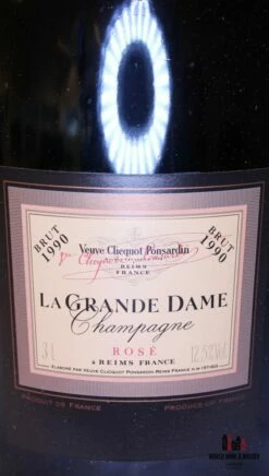 Veuve Clicquot Ponsardin - La Grande Dame Rosé 1990 Champagne Brut 3L (3000 Ml) -Drank Sale Winkel veuve clicquot veuve clicquot ponsardin la grande 3