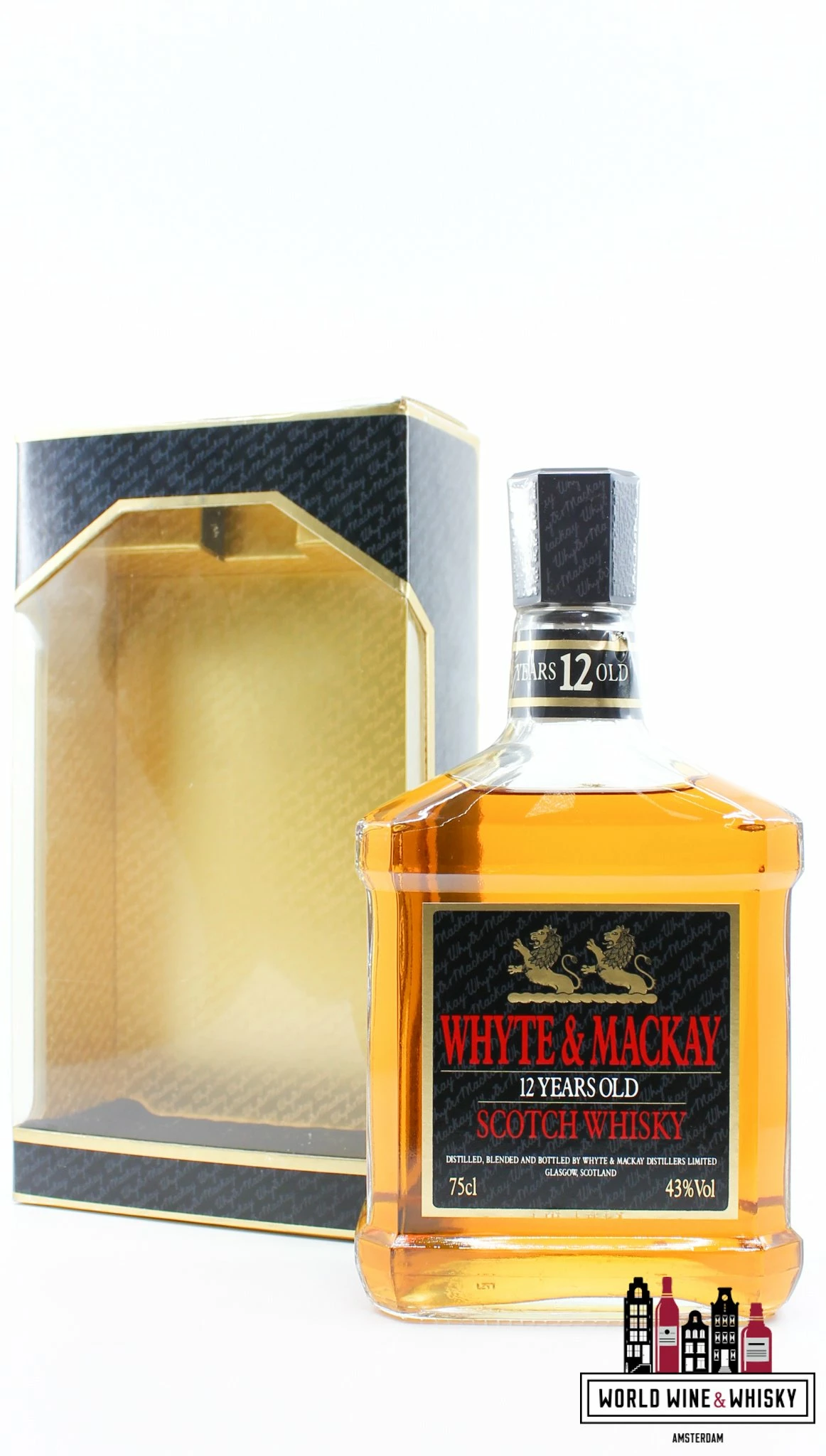 Whyte & Mackay 12 Years Old - Scotch Whisky 43% 750ml 3 Whyte & Mackay 12 Years Old - Scotch Whisky 43% 750ml