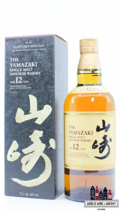 Yamazaki 12 Years Old - Single Malt Japanese Whisky 43% (Suntory)